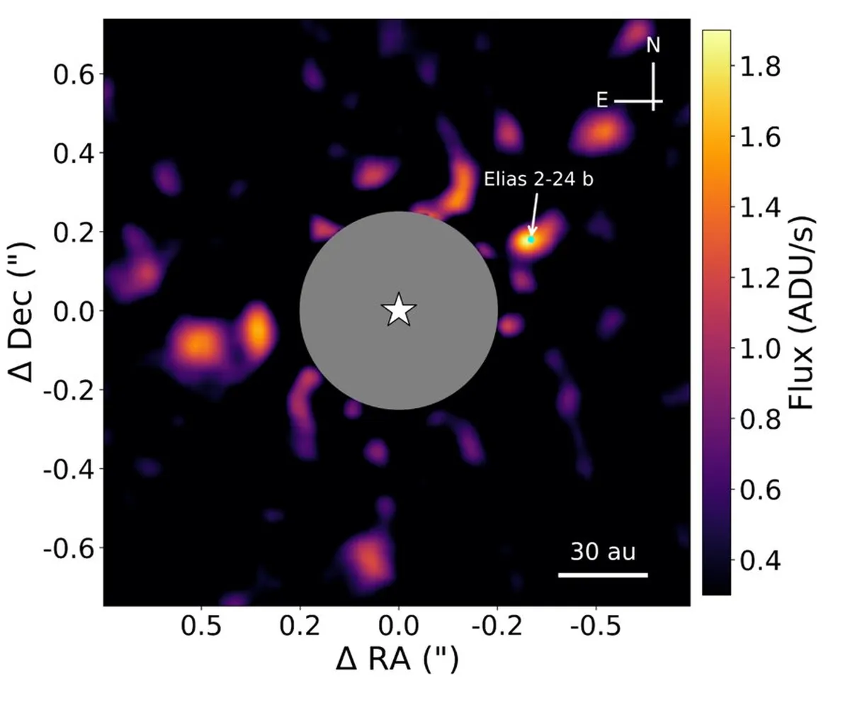 Astronomers confirm Elias 2-24 b as youngest known exoplanet at under one million years old