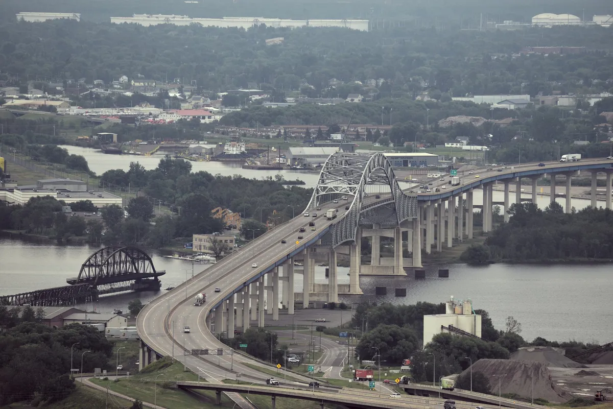 Groundbreaking launches the $1.8 billion replacement of the Blatnik Bridge