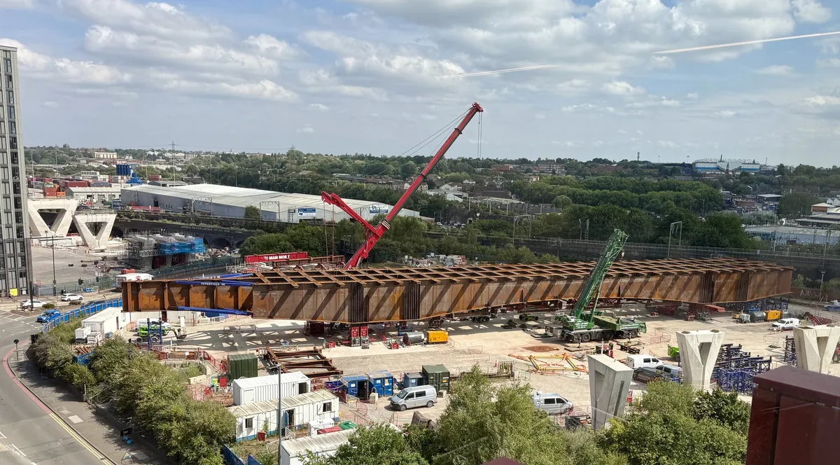 HS2 Launches First 170 Metres of Duddeston Junction Viaduct